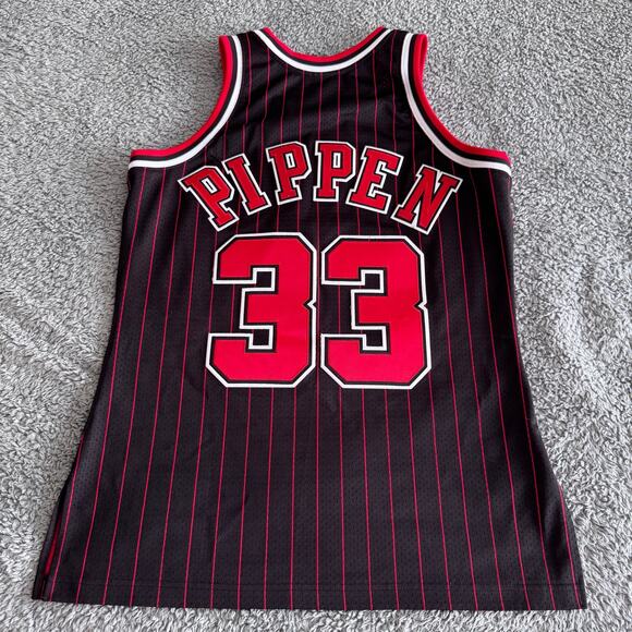 Authentic Mitchell & Ness Scottie Pippen NBA Chicago Bulls 95-96 Jersey 40 M - Picture 2 of 14